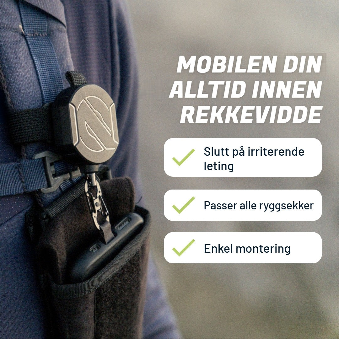 Mobilen din alltid innen rekkevidde